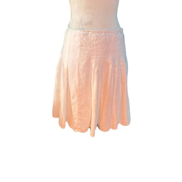 Loft line fully lined linen skirt - Picture 7 of 13